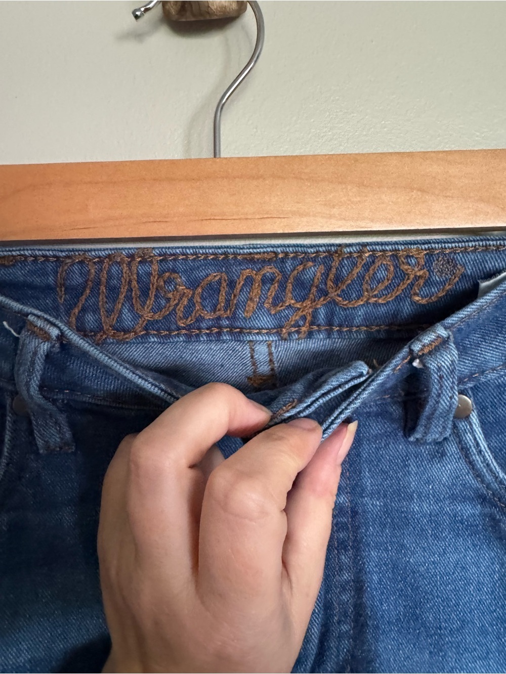 Wrangler Retro Bootcut Jeans Womens 30x36 (Fits 8 M) Medium Wash Stretch Western - Picture 4 of 13